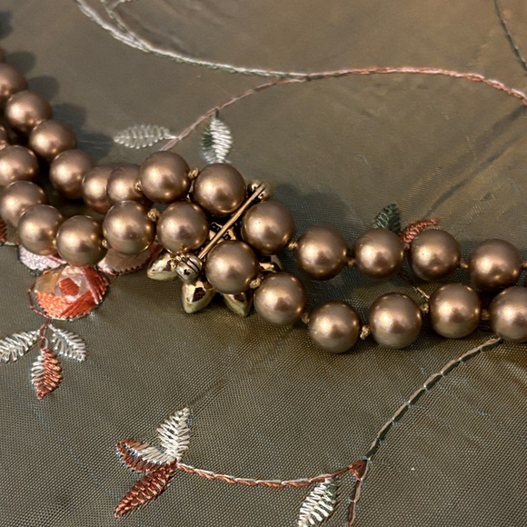 Carolee Gold Double Strand Necklace - Picture 8 of 8